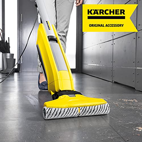 Karcher FC Floor Cleaner Microfiber Stone Replacement Roller - 2-Pack, Black