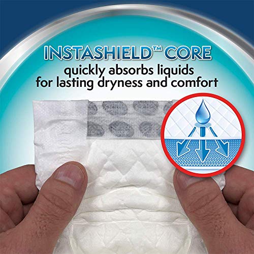 Simple Solution Disposable Dog Diapers for Male Dogs | Male Wraps with Super Absorbent Leak-Proof Fit | Excitable Urination, Incontinence, or Male Marking | Medium | 12 Count