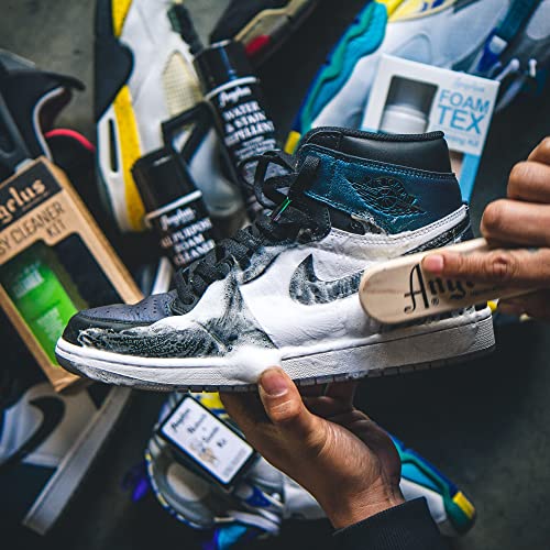 Angelus Shoe Cleaner Kit - Easy Cleaner Kit For Sneakers - Safe on all Fabrics- Made in USA- 8oz