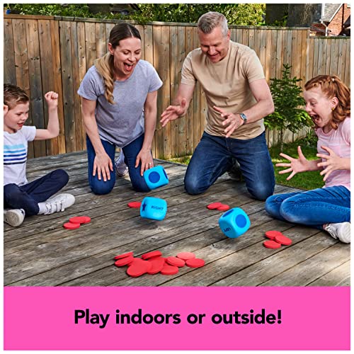 Giant Left Center Right, Classic Family Board Game Summer Toy with Big, Oversized Dice and Tokens, for Kids and Adults Ages 6 and up