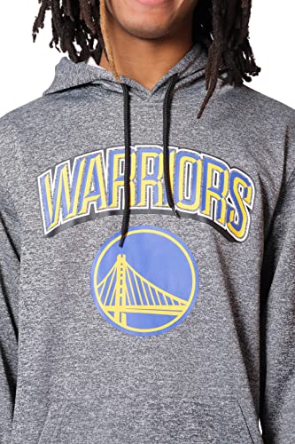 Ultra Game NBA Men's Soft Fleece Hoodie Sweatshirt Heather Gray Medium