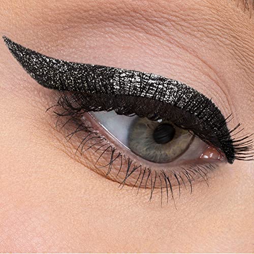 LORAC Front Line PRO Waterproof Eyeliner Pencil, Pearl Black| Long Lasting| Makeup Pencil Sharpener | High-Precision