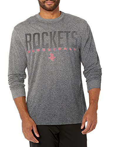 Ultra Game -NBA Men's Active Long Sleeve Pullover T-Shirt