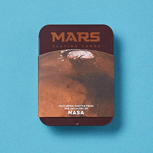 Chronicle Books Mars Playing Cards: Featuring Photos from The Archives of NASA (Space Playing Cards, Poker Playing Cards, Adult and Kids Playing Cards)