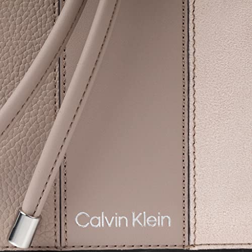 Calvin Klein Gabrianna Novelty Bucket Shoulder Bag, Goat Combo Logo