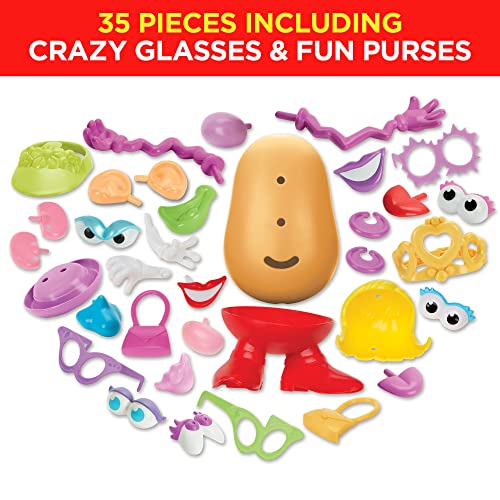 Potato Head Mrs. Potato Head Silly Suitcase Parts And Pieces Toddler Toy For Kids (Amazon Exclusive)