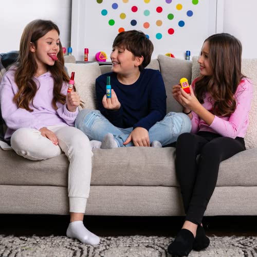 Push Pop Individually Wrapped Bulk Lollipop Variety Summer Party Pack - 10 Count Lollipop Suckers in Assorted Fruity Flavors - Fun Summer Candy for Pool Parties, 4th of July Events, And Birthdays