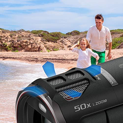 Panasonic Full HD Video Camera Camcorder, 20X Optical Zoom, 1/2.3 Inch BSI Sensor, HDR Capture, Wi-Fi Smartphone HC-V785 (Black)