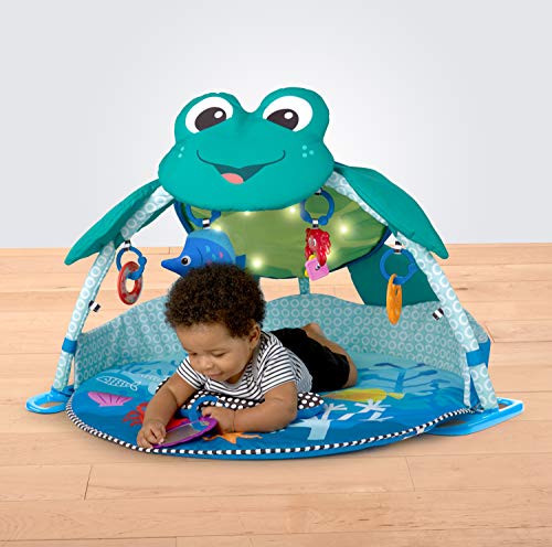 Baby Einstein Neptune Under The Sea Lights and Sounds Activity Gym and Play Mat, Ages Newborn+