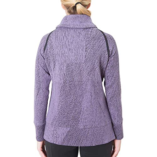 Kirkland Signature Ladies' Jacquard Pullover (M, Purple)