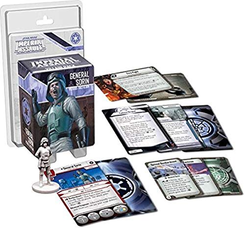 Star Wars Imperial Assault Board Game General Sorin VILLAIN PACK | Strategy Game | Battle Game for Adults and Teens | Ages 14+ | 1-5 Players | Avg. Playtime 1-2 Hours | Made by Fantasy Flight Games