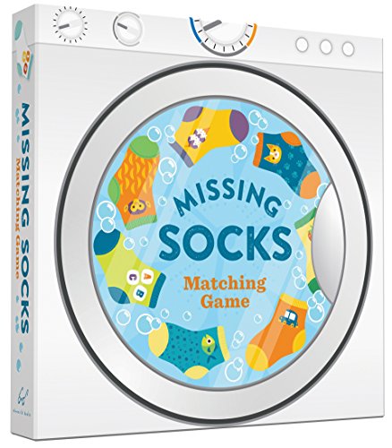 Missing Socks Matching Game (Memory Matching Games for Toddlers, Matching Games for Kids, Preschool Memory Games)