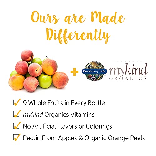 Garden of Life mykind Organics Women's Gummy Vitamins - Berry - Certified Organic, Non-GMO, Vegan, Kosher Complete Multi - Methyl B12, C and D3 - Gluten, Soy and Dairy Free, 120 Real Fruit Gummies