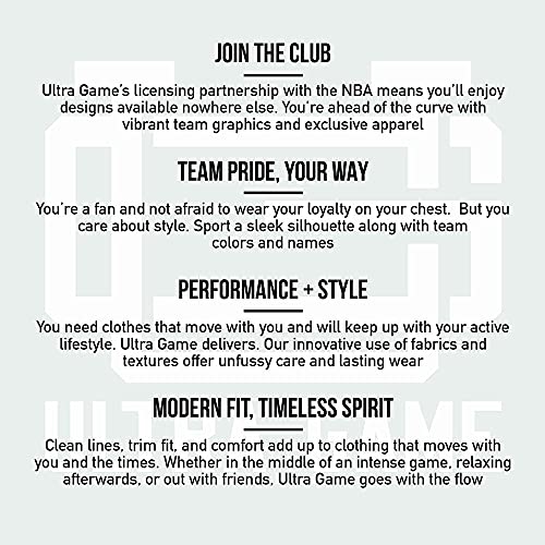 Ultra Game NBA Milwaukee Bucks Womens Soft Fleece Pullover Hoodie Sweatshirt With Varsity Stripe, Heather Gray, X-Large