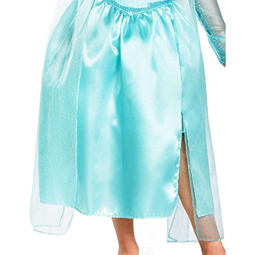 Disney's Frozen Elsa Snow Queen Gown Classic Girls Costume, X-Small/3T-4T