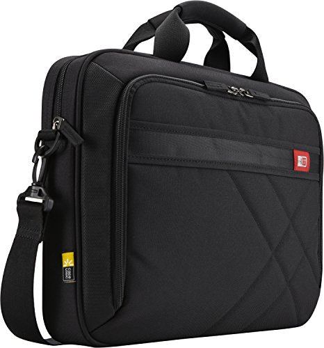 Case Logic 15-Inch Laptop and Tablet Briefcase, Black (DLC-115)