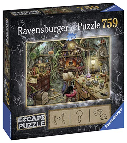Ravensburger Escape Puzzle The Witches Kitchen 759 Piece Jigsaw Puzzle for Kids and Adults Ages 12 and Up - An Escape Room Experience in Puzzle Form Multi ,27' x 20'