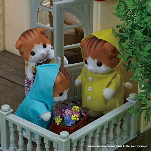 Calico Critters Maple Cat Family, Dolls, Dollhouse Figures, Collectible Toys