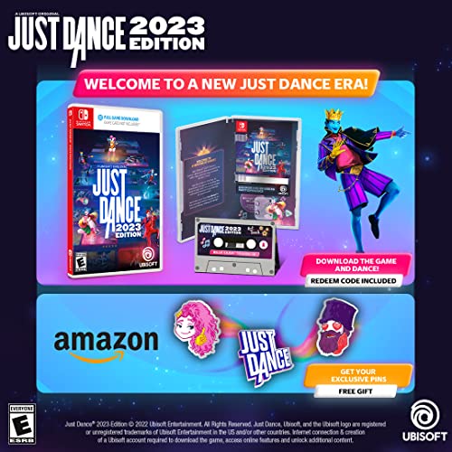 Just Dance 2023 Edition and PIN SET - Code in box, Nintendo Switch