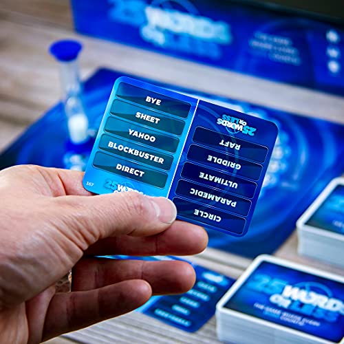 25 Words or Less | Fast-Paced Word Game | Friends and Family Board Game | Based on Popular TV Game Show with Meredith Vieira