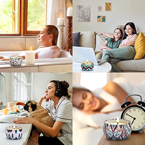Scented Candles Gifts for Women, 12 Pack Candles for Home Scented, 30 Oz Soy Wax Candles Gifts Sets, 240H Burning Candles for Scented, Ideal for Valentine's Day, Mother's Day, Birthday, Christmas Day
