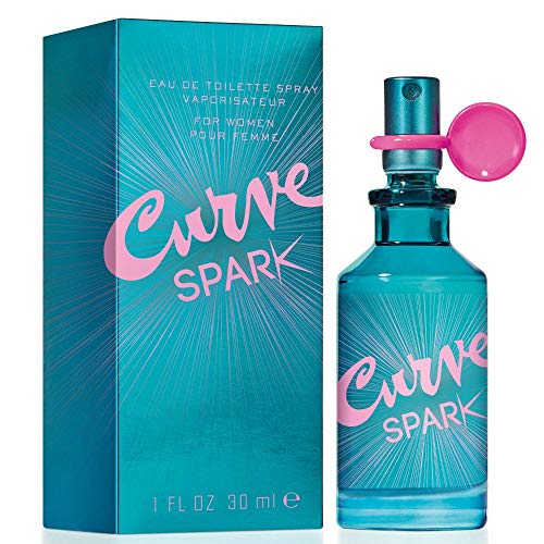Curve Spark Eau De Toilette Perfume Spray, Perfume for Women 1.0oz
