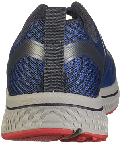 Skechers Men's GOrun Consistent-Athletic Workout Running Walking Shoe Sneaker with Air Cooled Foam, Navy/Red 2, 10.5