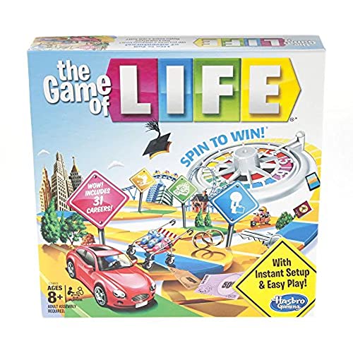 Hasbro Gaming The Game of Life Board Game Ages 8 and Up (Amazon Exclusive)