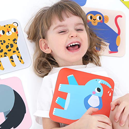 Banana Panda - Suuuper Size Memory Game Wild Animals - Educational Matching Activity for Kids Ages 2 Years +