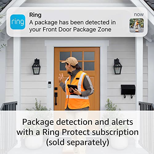 All-new Ring Battery Doorbell Plus | Head-to-Toe HD+ Video, motion detection and alerts, and Two-Way Talk (2023 release)