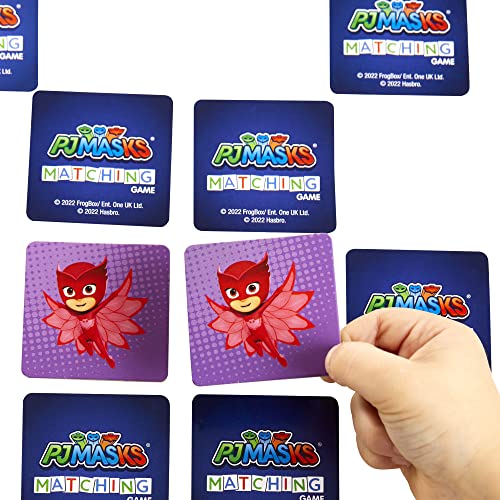PJ Masks Matching Game for Kids Ages 3 and Up, Fun Preschool Memory Game for 1+ Players