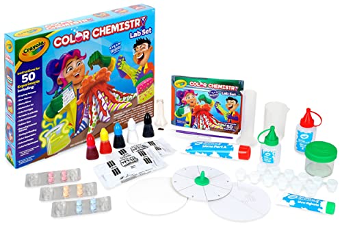 Crayola Color Chemistry Set, Science Kits For Kids, Stem Toys and Gifts, Ages 7, 8, 9, 10