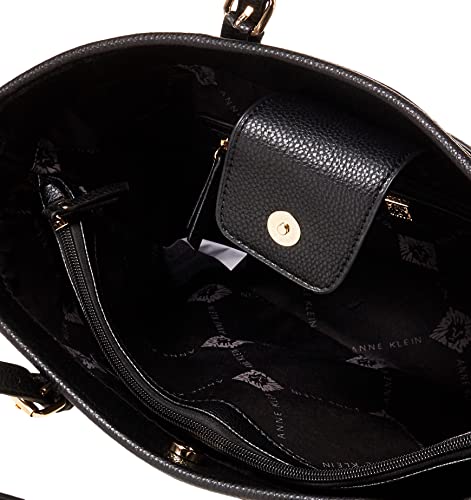 Anne Klein womens Carry All tote, Black, One Size US