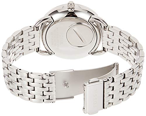 Fossil Women's Tailor Quartz Stainless Steel Multifunction Watch, Color: Silver (Model: ES3712)