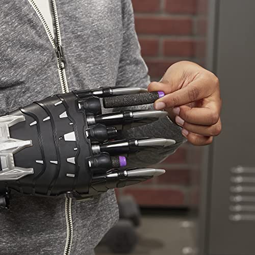 Avengers Nerf Power Moves Marvel Black Panther Power Slash Claw NERF Dart-Launching Toy for Kids Roleplay, Ages 5 and Up (Amazon Exclusive)