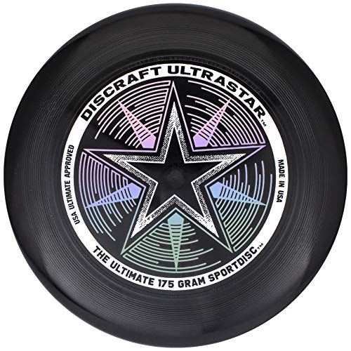 Discraft 175 gram Ultra Star Sport Disc, Black