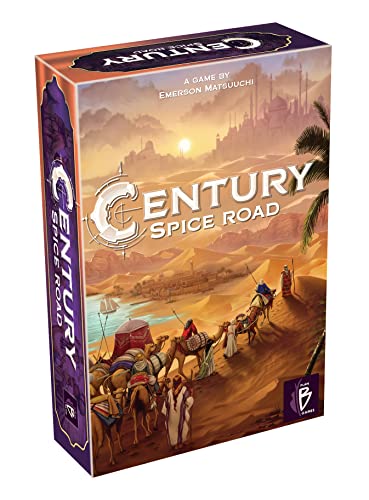 Century Spice Road Board Game | Strategy/ Exploration/ Family Board Game | Ages 8 + | 2 to 4 Players | Average Playtime 30-45 Minutes | Made by Plan B Games,Multi-Colored,40000ENPBG