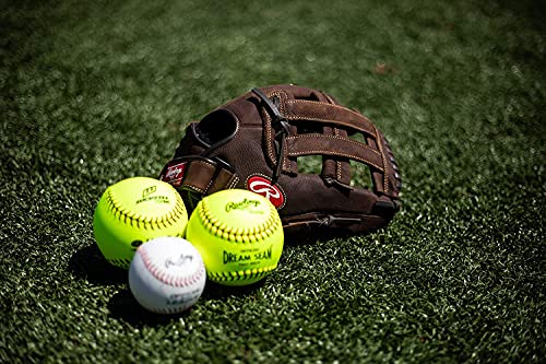 Rawlings Player Preferred Baseball Glove, Regular, Baseball/Softball Pattern, Basket-Web, 12-1/2 Inch