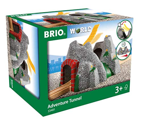 BRIO World - 33481 Adventure Tunnel | Toy Train Accessory for Kids Age 3 and Up , Green