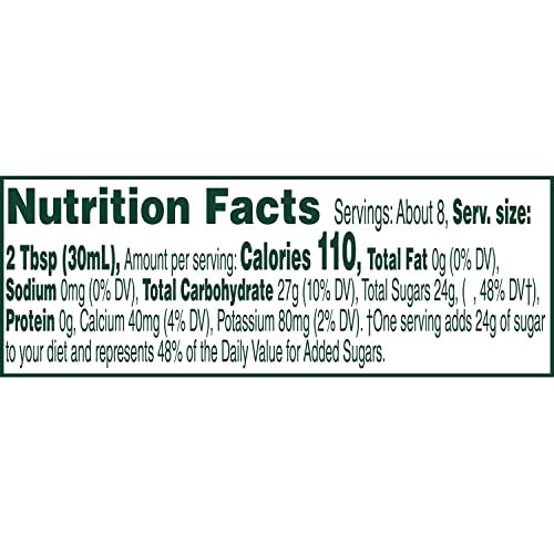 Maple Grove Farms Organic Pure Maple Syrup, Grade A Amber, 8.5 Ounce