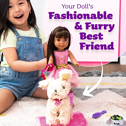 Click N' Play Toy Puppy Set for Kids, Toy Dog Bed - Little Girl Toys, Toys for 3+ Year Old Girls, Gifts for 3+ Year Old Girl, Gifts for 3 Year Old Girl, Toys for 3 Year Old Girls, Girl Toys Age 4-5