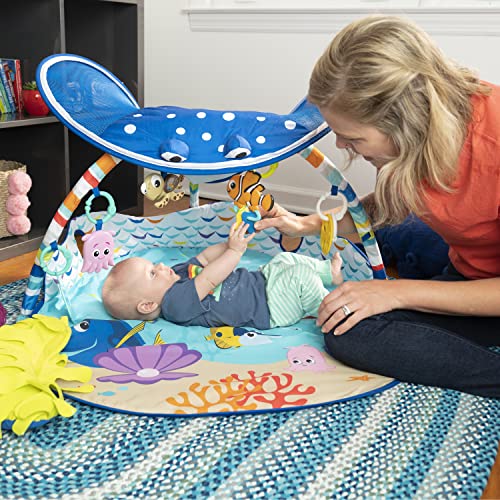 Bright Starts Disney Baby Finding Nemo Mr. Ray Ocean Lights and Music Gym, Ages Newborn +
