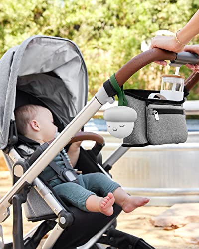 Skip Hop Universal Stroller Organizer, Grab and Go, Heather Grey