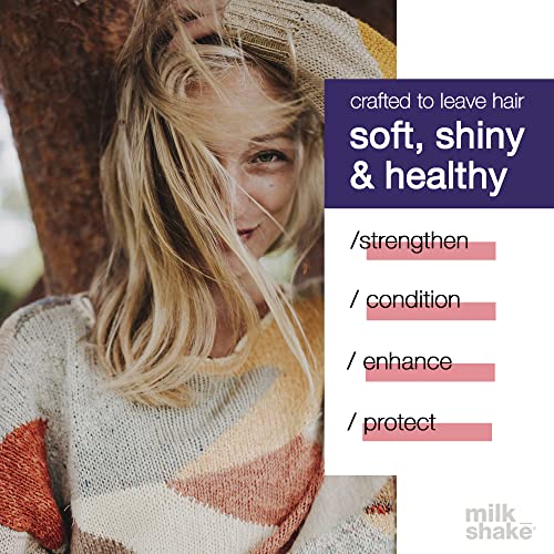 milk_shake Silver Shine Light Purple Shampoo for Blonde Hair - Blonde Toner for Brassy Hair