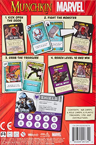 Munchkin Marvel Edition, 120 months to 1188 months