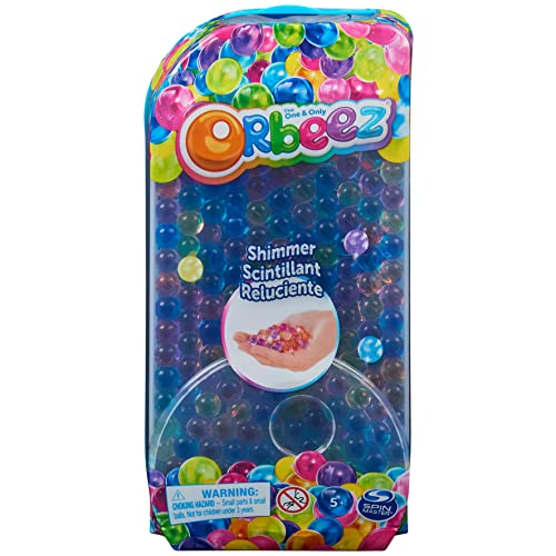 Orbeez Water Beads, The One and Only, Multi-Colored Shimmer Feature Pack with 1,300 Fully Grown, Sensory Toy for Kids Ages 5 and up