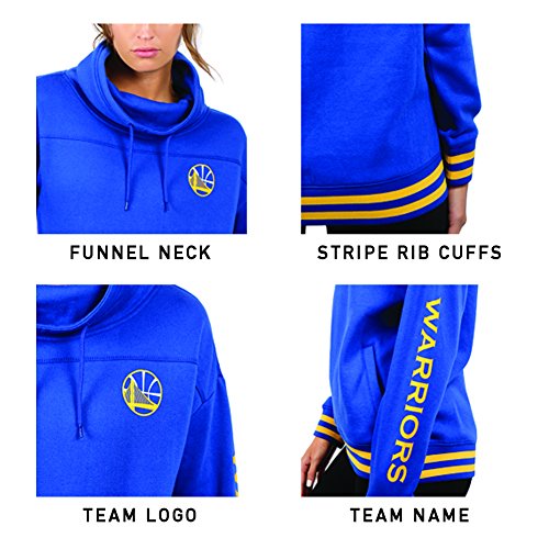 Ultra Game NBA Philadelphia 76ers Womens Quarter Zip Fleece Pullover Sweatshirt with Zipper, Team Color, X-Large