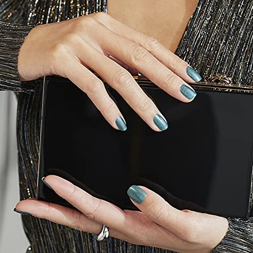 OPI Nail Lacquer, Ready, Fête, Go, Blue Nail Polish, Holiday'21 Celebration Collection, 0.5 fl. oz.