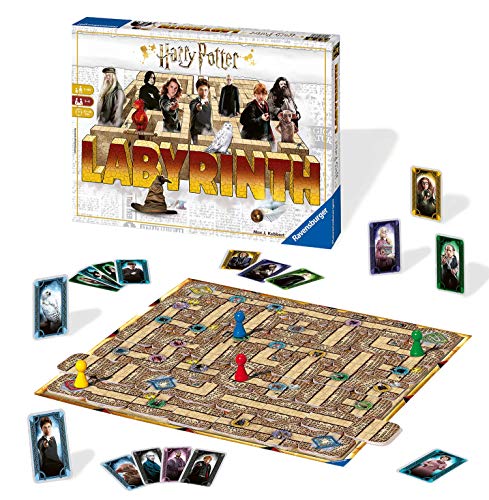 Ravensburger Harry Potter Labyrinth Family Board Game for Kids and Adults Age 7 and Up - So Easy to Learn and Play with Great Replay Value