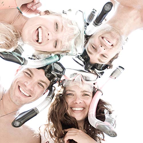 U.S. Divers Cozumel Snorkeling Set - Adult Mask, Proflex Fins, Splash Guard Snorkel + Gear Bag